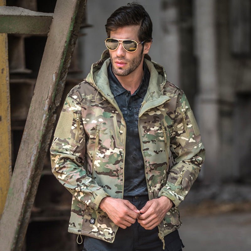 Archon Special Ops Soft Shell Tactical Military Jacket Coat - TWS USA