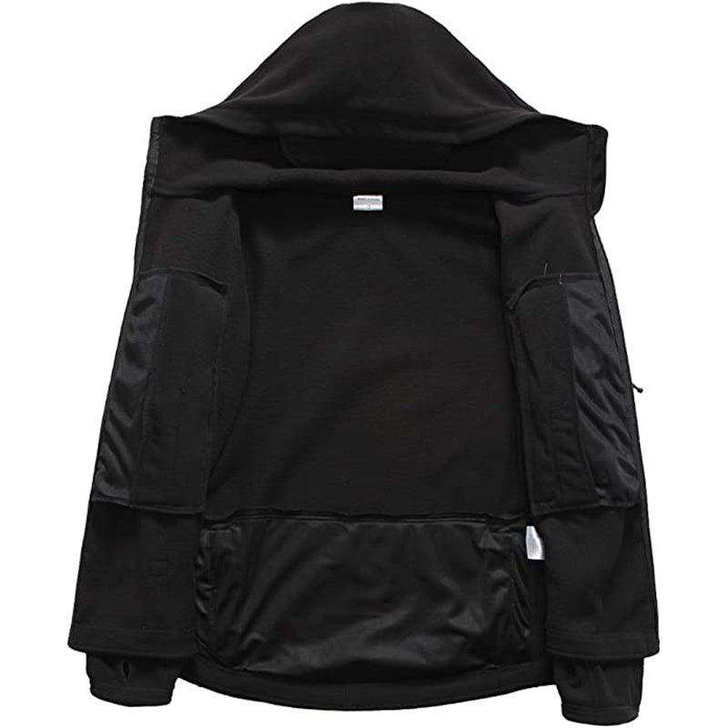 Archon Warm Fleece Hooded Tactical Military Jacket Coat - TWS USA