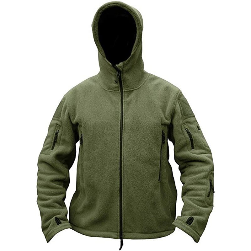 Archon Warm Fleece Hooded Tactical Military Jacket Coat - TWS USA
