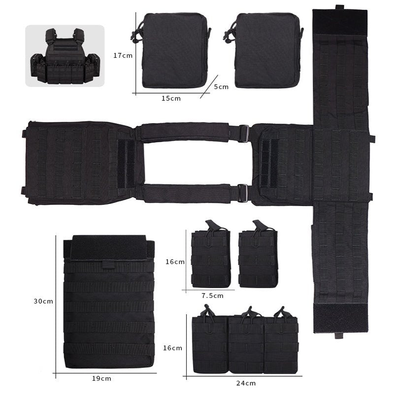 Assault X Quick Release Tactical Vest - TWS USA