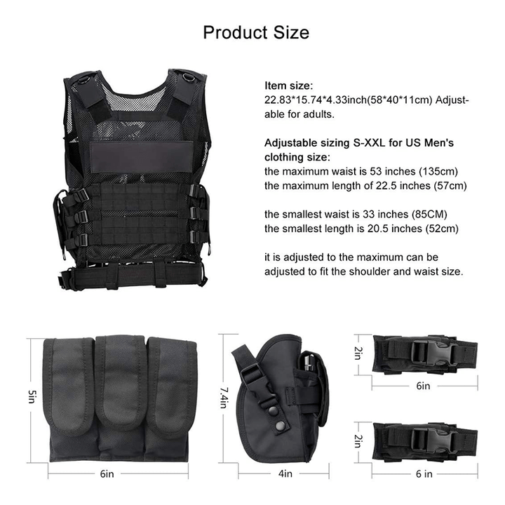 Elite Sportsman Tactical Scenario Vest - TWS USA
