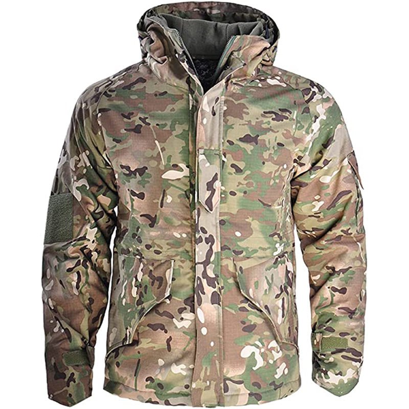 G8 Soft Shell Tactical Jacket Coat Military Fleece Hooded - TWS USA
