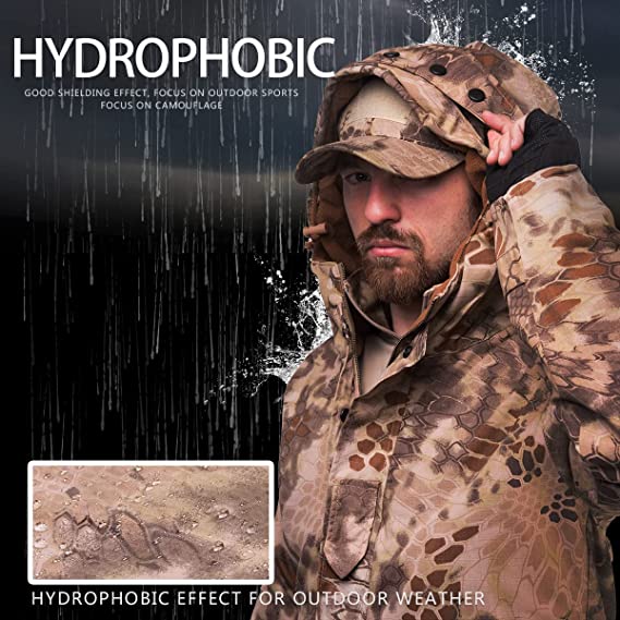 G8 Soft Shell Tactical Jacket Coat Military Fleece Hooded - TWS USA