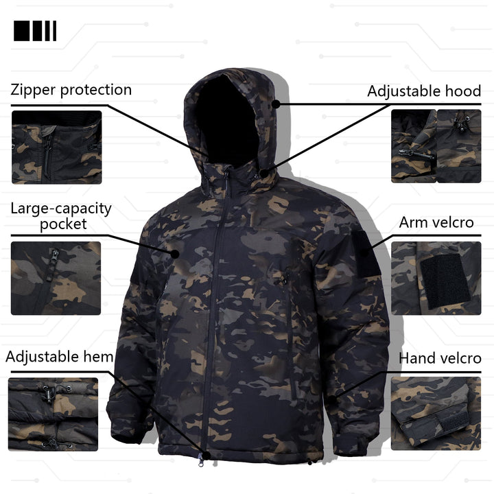 L7 Urban HeatCore Coat Waterproof Tactical Jacket - TWS USA