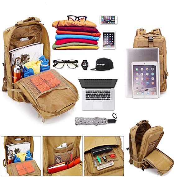 Lightweight Tactical Backpack Packable 24 Military Backpack - TWS USA