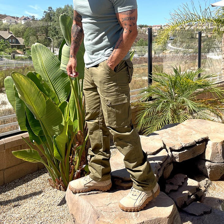 Men's Cargo Pants Wear - resistant Work Pants - TWS USA