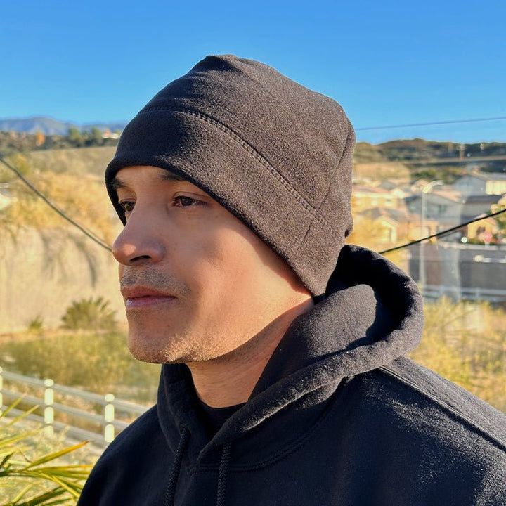 Men's Fleece Tactical Beanie Hat - TWS USA