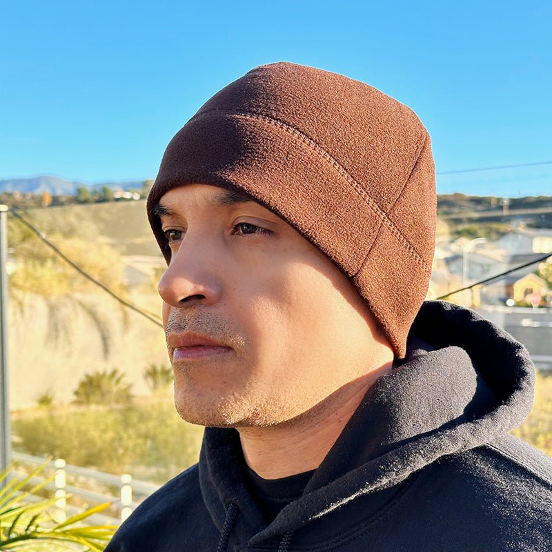 Men's Fleece Tactical Beanie Hat - TWS USA
