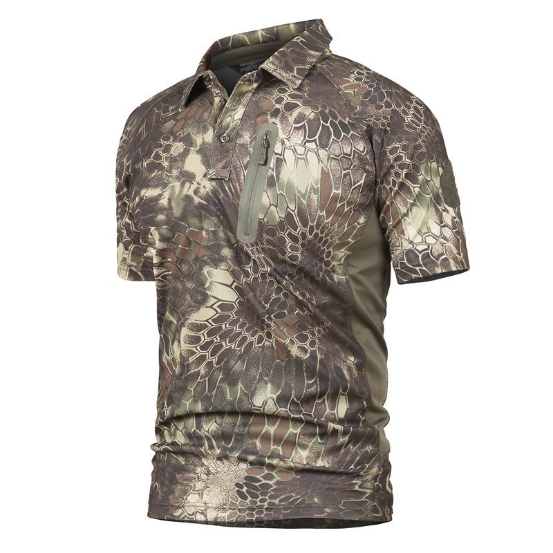 Men's Short Sleeve Quick Dry Battle Top - TWS USA