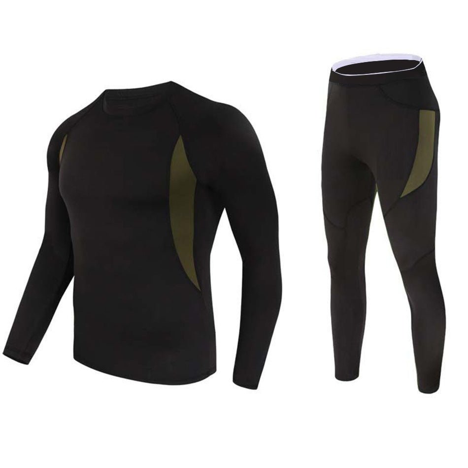 Men's Stretch Thermal Underwear Tactical Sports Shapewear Set - TWS USA