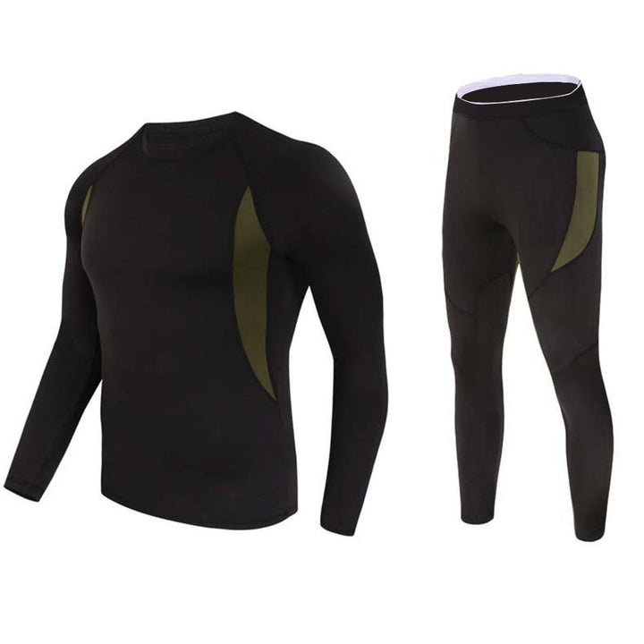 Men's Stretch Thermal Underwear Tactical Sports Shapewear Set - TWS USA