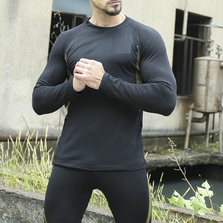 Men's Stretch Thermal Underwear Tactical Sports Shapewear Set - TWS USA