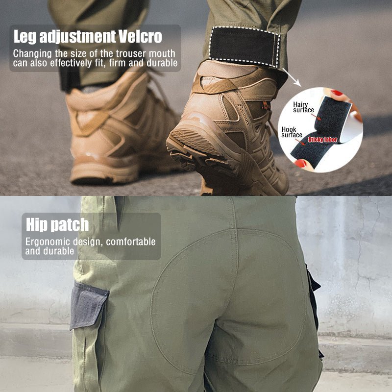 Men's Urban Cargo Pants Waterproof Ripstop Tactical Pants - TWS USA
