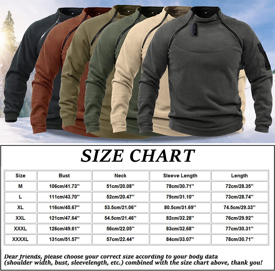 Men's Warm Fleece Pullover Underwear Hoodie - TWS USA