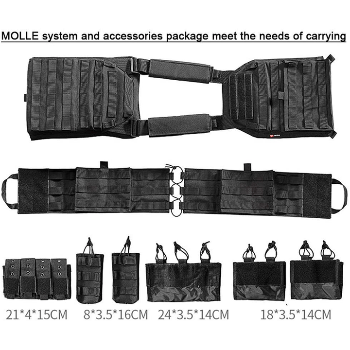 Modular Rapid Assault Tactical Vest - TWS USA