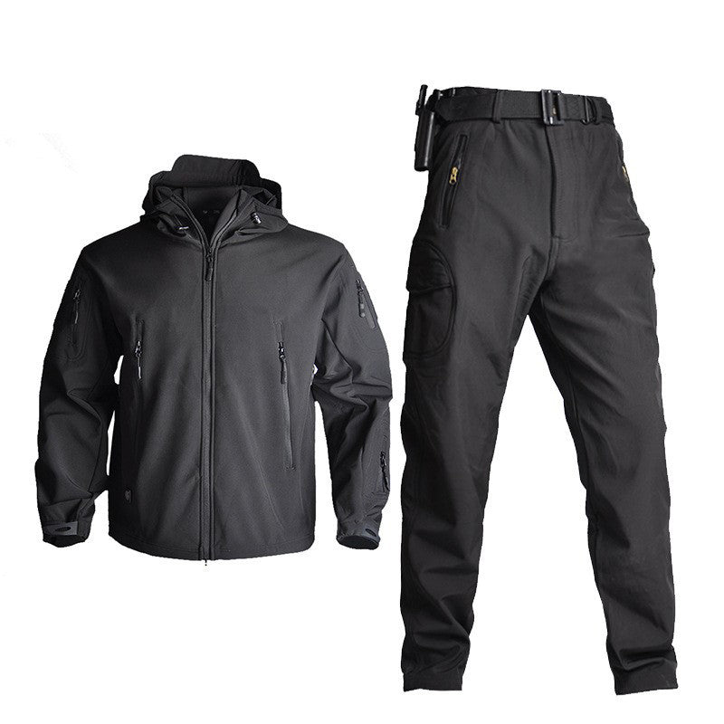 Men's Softshell Clothing Suit Waterproof Tactical Uniform