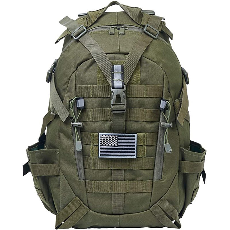 TWS Outdoor Hiking Pack Assault Backpack, Army Green