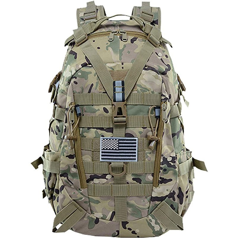 TWS Outdoor Hiking Pack Assault Backpack, Camouflage