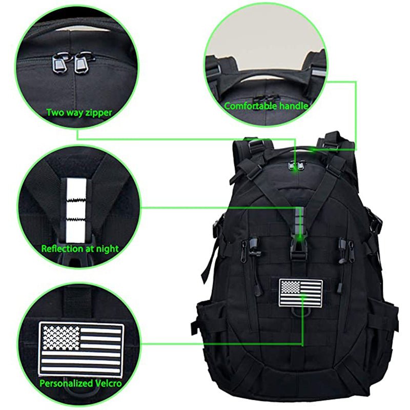 assault backpack vs hiking backpack TWS Outdoor Hiking Pack Assault Backpack